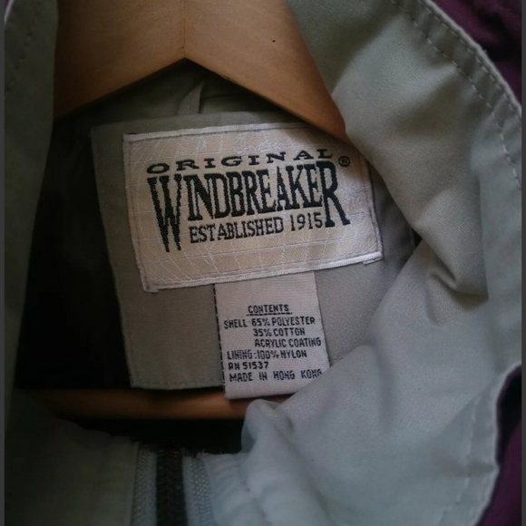 🎉SOLDOriginal Windbreaker Established 1915 Jacket - Picture 3 of 8
